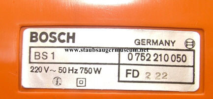 Bosch bs1 0005
